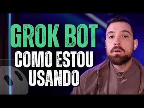 Capa do vídeo: Depois de uma semana, esta é minha opinião sobre o Grok Bot