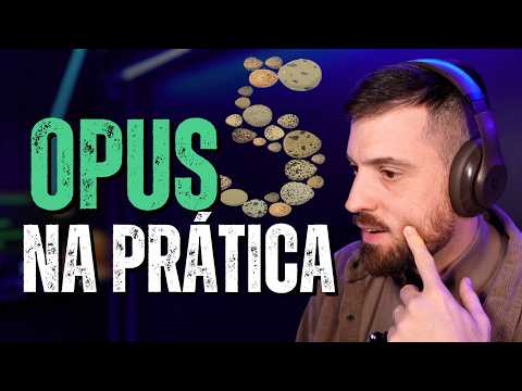 Capa do vídeo: Opus 5 lidera os benchmarks. Mas é o melhor na prática?